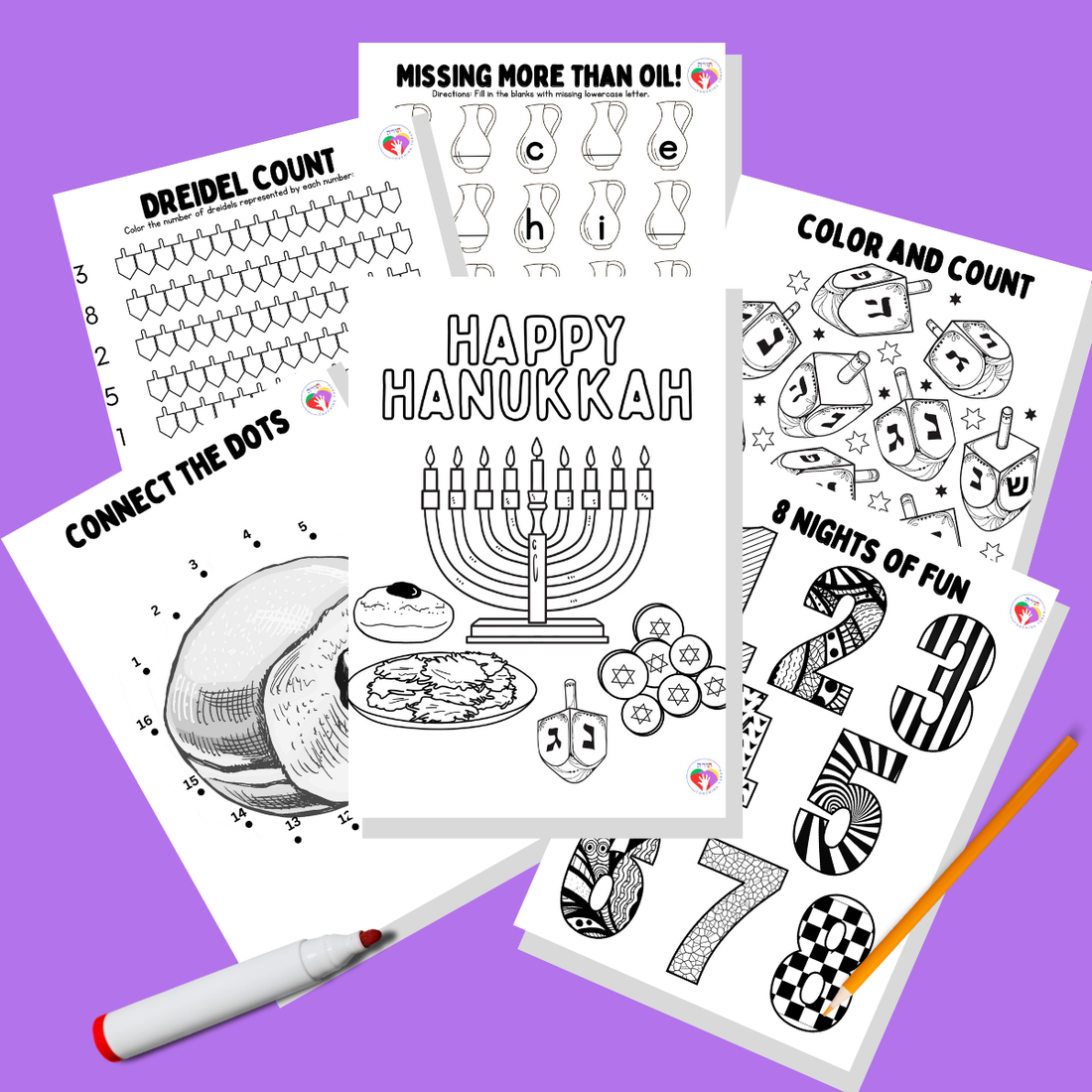 Hanukkah Activity Packet - 1